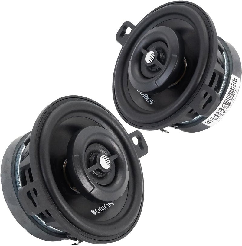 ORION Cobalt Series CB35 3.5â€ 2-Way Coaxial Car Speakers, 120W, 4 Ohms, Full Range, Enhanced Bass, Polypropylene Cone & Butyl Rubber Surround, Easy Install (Pair) - Image 1